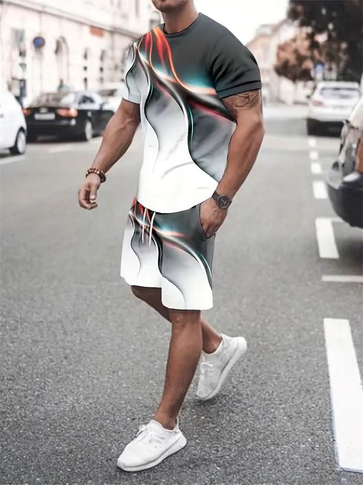 Summer Clothing Clearance - Completo Sportivo Estivo Uomo Donna con