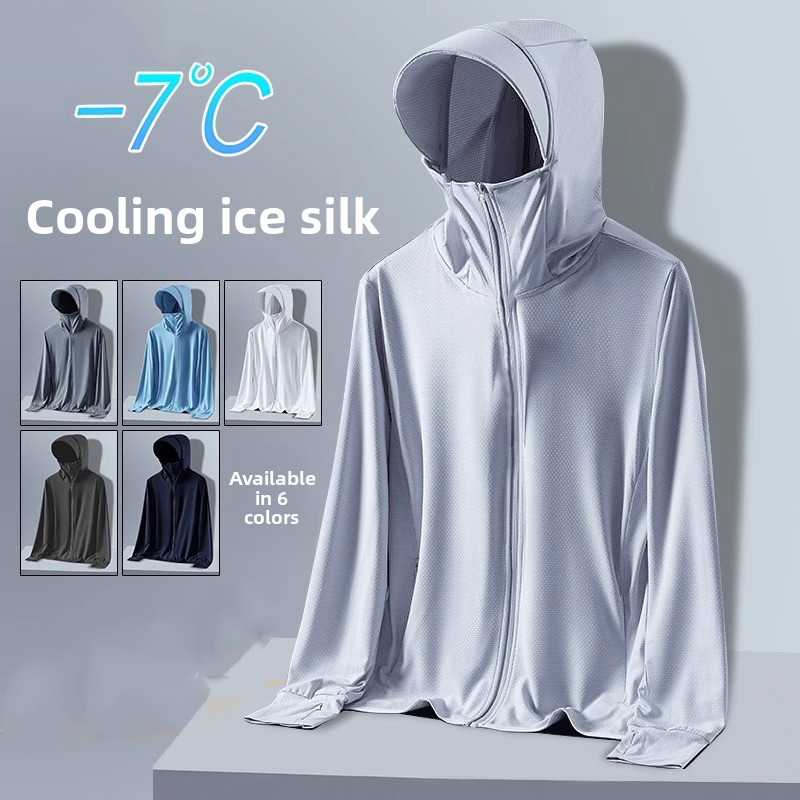 Summer Clothing Wear - Giacca Estiva da Uomo in Seta