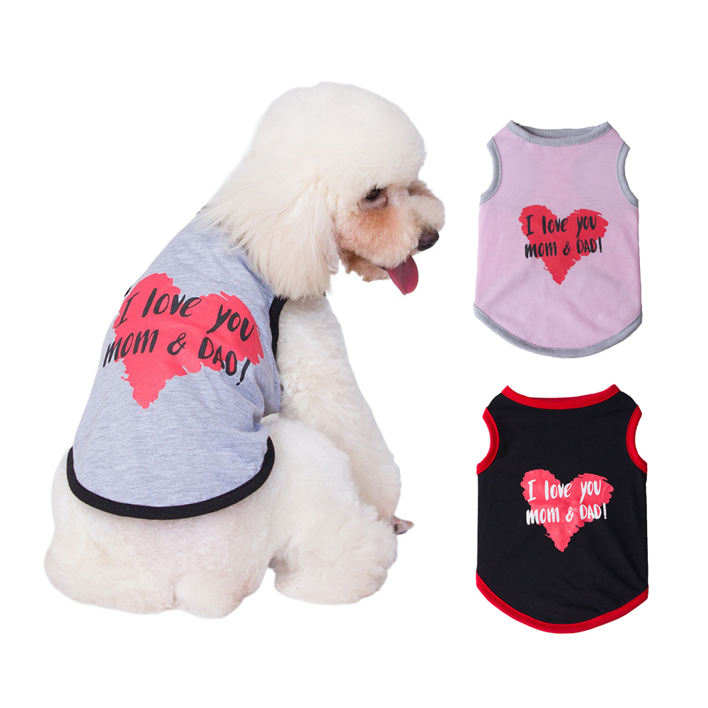 Summer Loving Clothing - Grazioso Gilet Senza Maniche per Cani