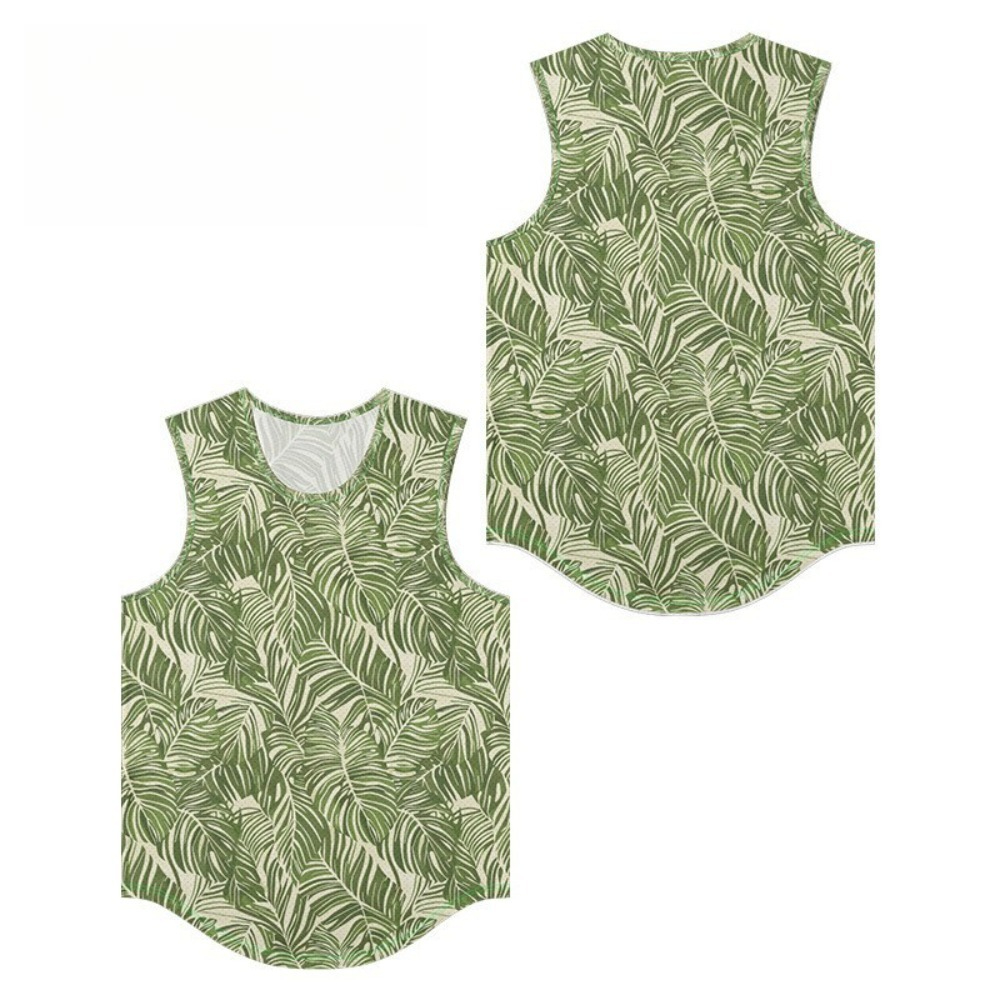 Summer Clothing Essentials Men - Gilet da uomo Trendy geometrico Boho