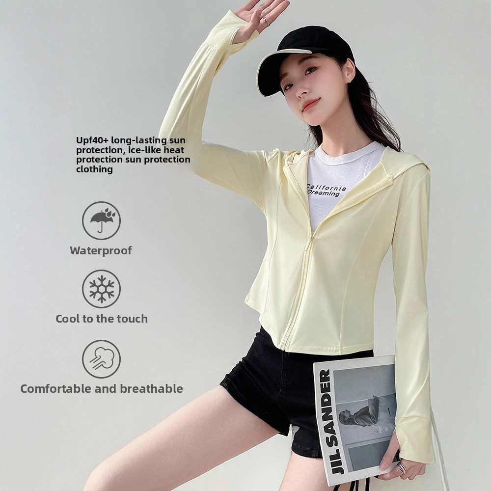 Summer Clothing Clearance - Abbigliamento Protettivo Solare con Cappuccio per