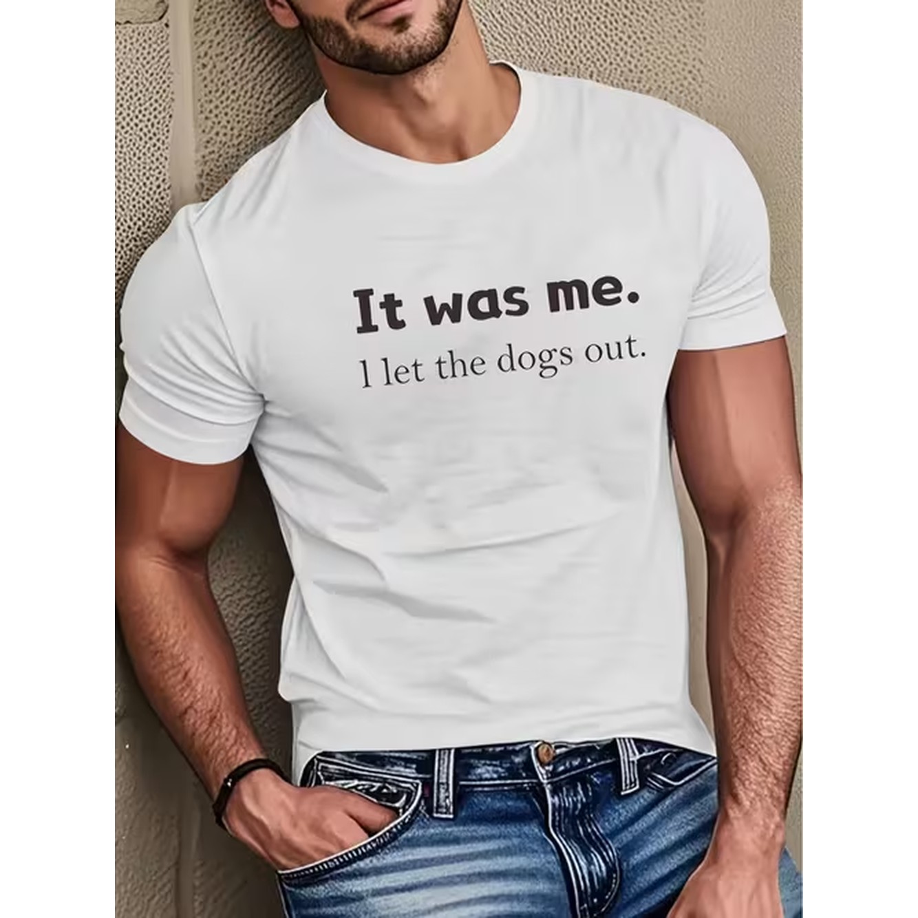 Summer Clothing Styles Men - T-shirt da uomo Fun I Let