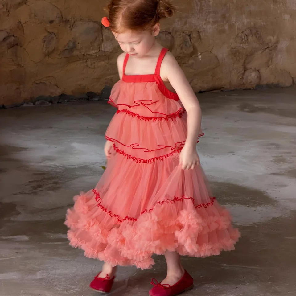 Summer Gauze Clothing - Abbigliamento per Bambini Coreano, Nuovo Vestito