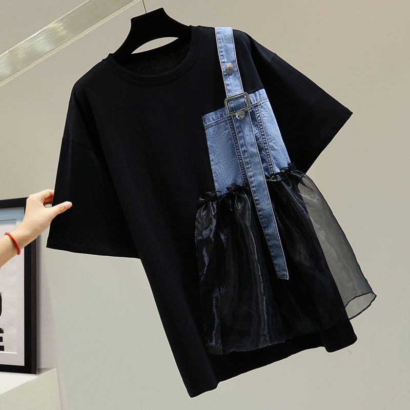 Summer Gauze Clothing - Streetwear pullover asimmetrici alla moda abbigliamento