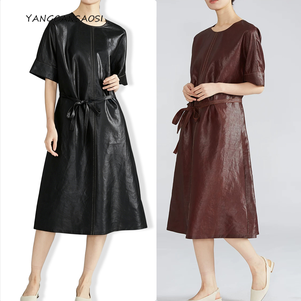 Summer Gauze Clothing - Abito Nero Estivo da Donna in