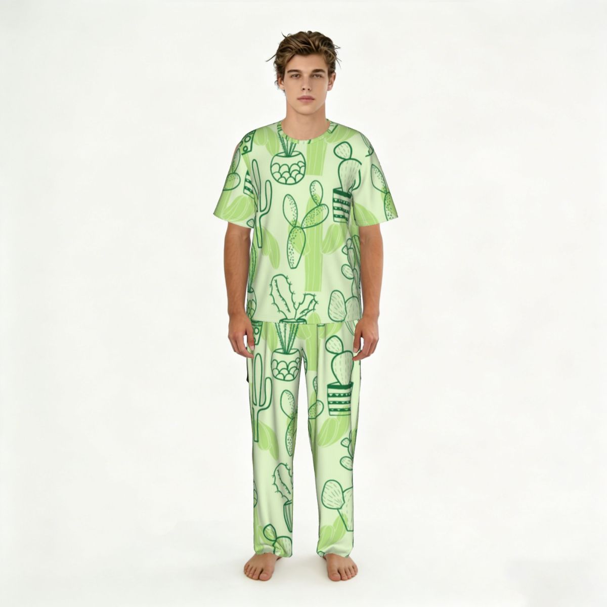 Summer Clothing Patterns - Pigiama da uomo a maniche corte