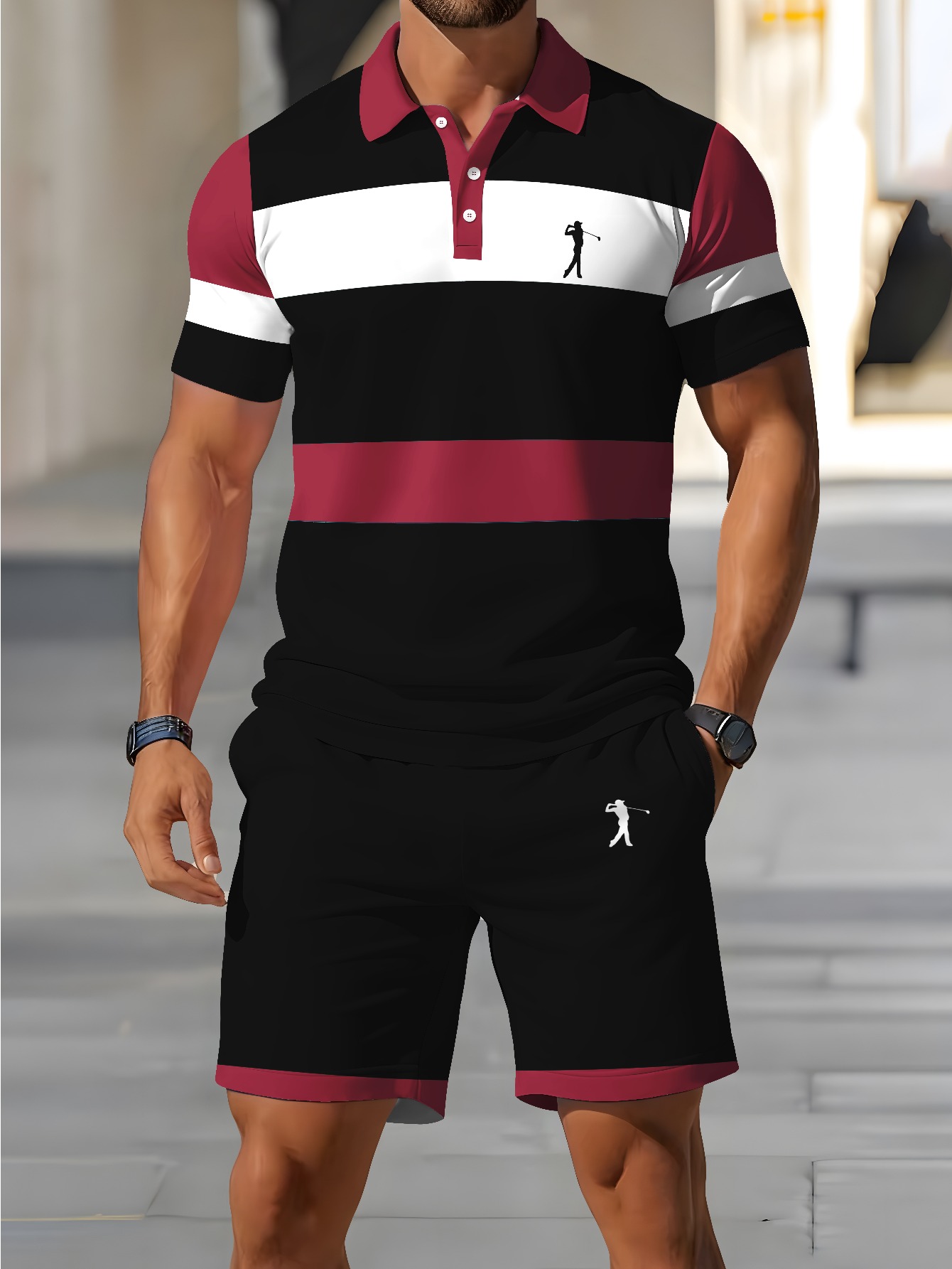 Summer Clothing Shops - Completo Polo Uomo Estivo 2026 -