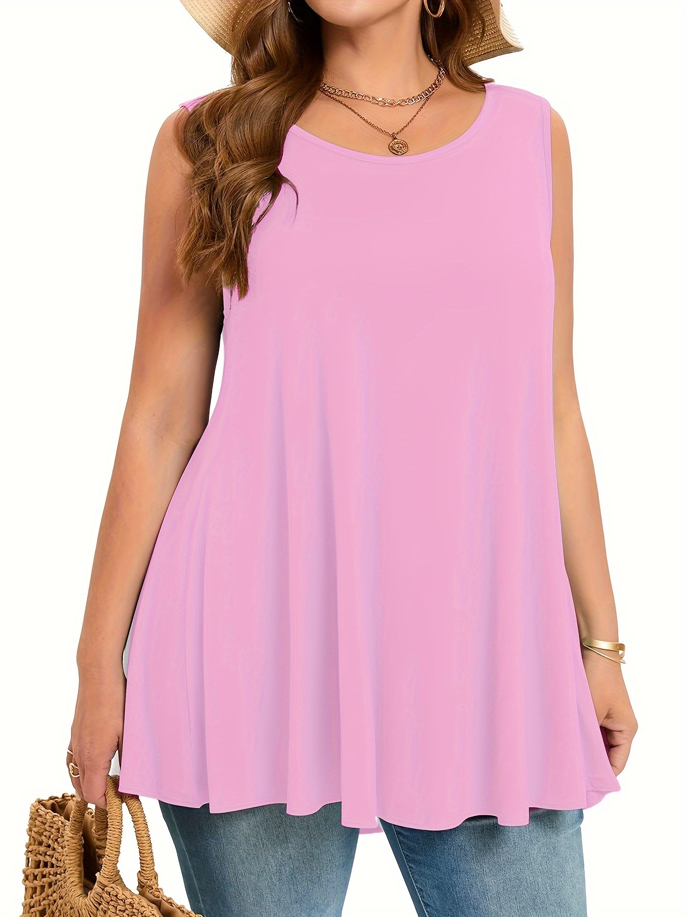 Canotta semplice e solida tagl - Summer Clothing Clearance recensione e prezzo