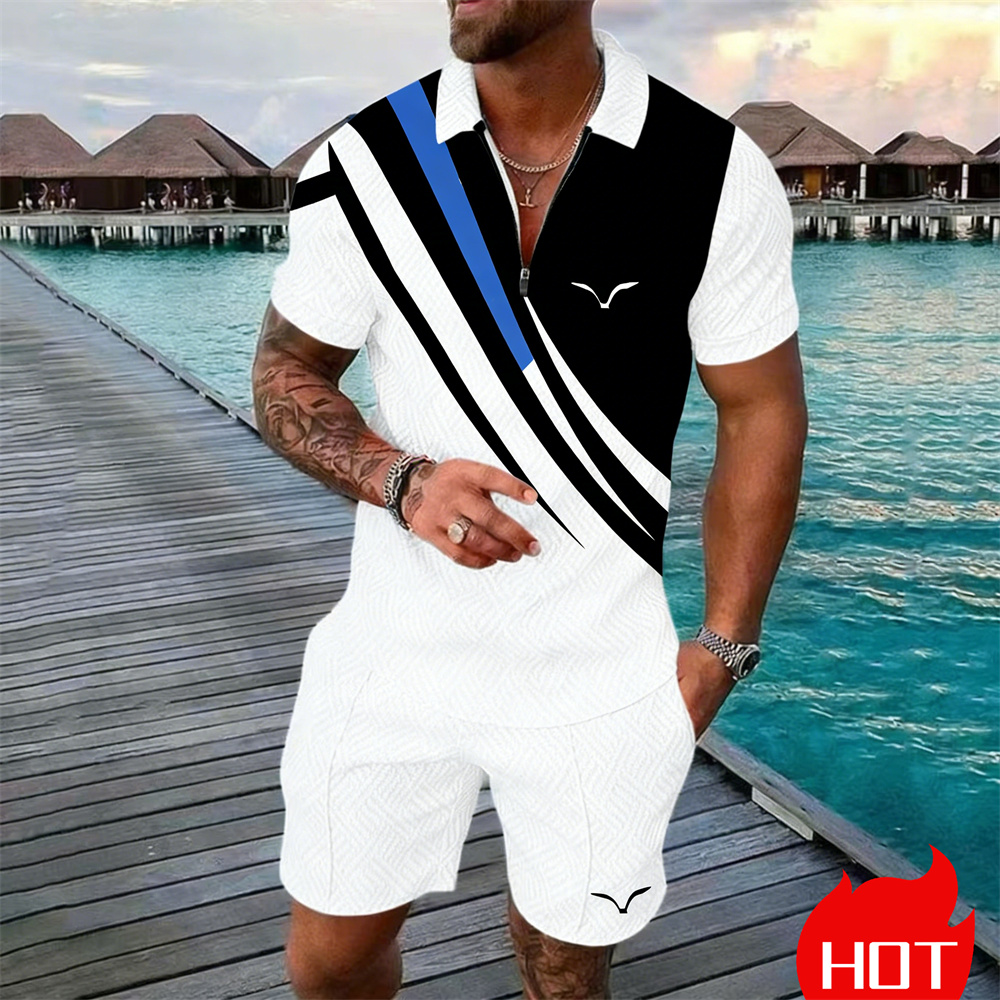 Completo estivo a righe stile  - Summer Clothing Styles Men recensione e prezzo
