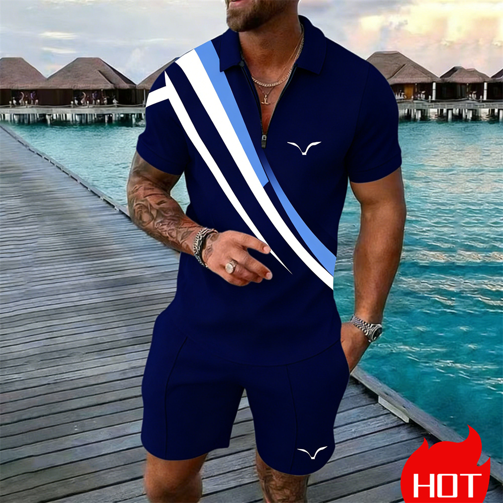 Completo estivo a righe stile  - Summer Clothing Styles Men recensione e prezzo