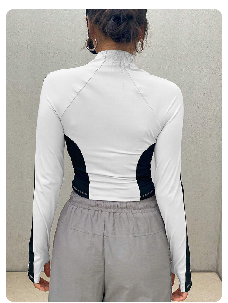 Giacca da Yoga con Collo Alto, - Summer Clothing Clearance recensione e prezzo