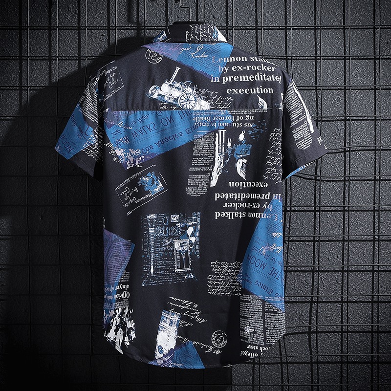 Camicia stampata con motivo a  - Summer Clothing Essentials Men recensione e prezzo