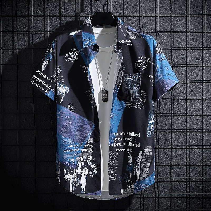 Camicia stampata con motivo a  - Summer Clothing Essentials Men recensione e prezzo
