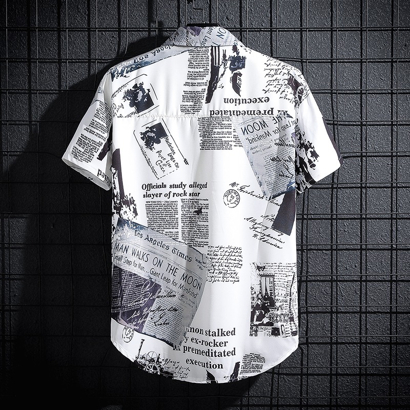 Camicia stampata con motivo a  - Summer Clothing Essentials Men recensione e prezzo