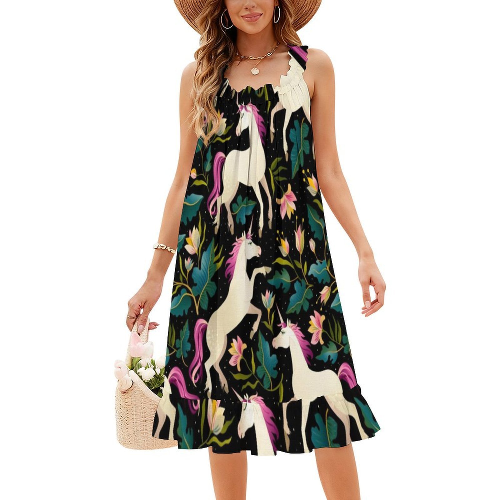 Modello con bellissimi unicorn - Summer Clothing Patterns recensione e prezzo