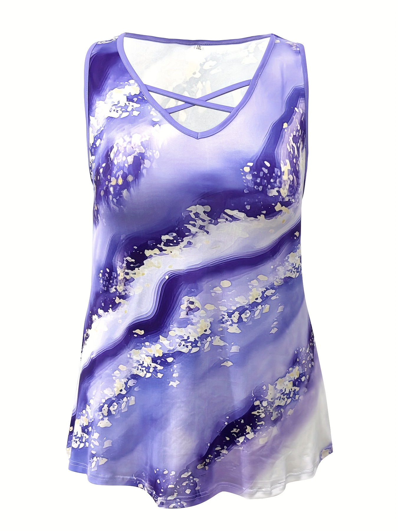 Canotta con stampa in marmo ta - Summer Clothing Clearance recensione e prezzo